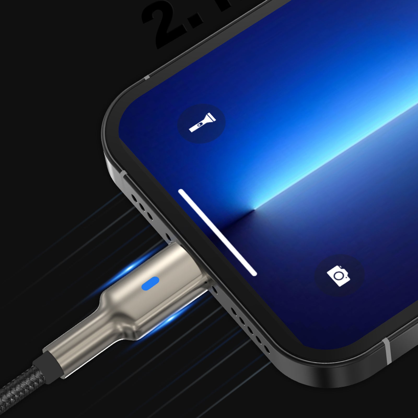 DEVIA Mars Series EC420 1.5m USB-A to Lightning 2.1A Phone Charging Cable Data Sync DEVIA Mars Series EC420 1.5m USB-A to Lightning 2.1A Phone Charging Cable Data Sync